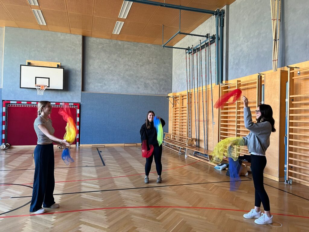 Zirkusübungen Ausbildungsschwerpunkt Sport