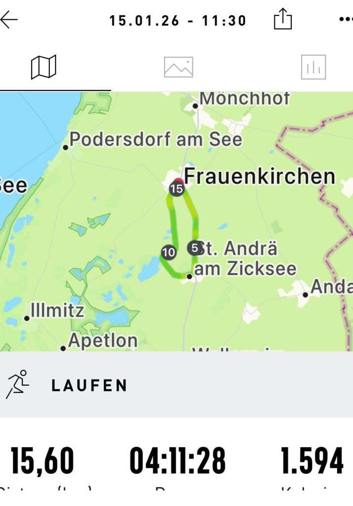 Trainingsmarsch f&Atilde;&frac14;r Burgenland Extrem
