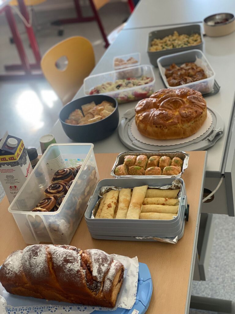 Interkulturelle Speisentafel